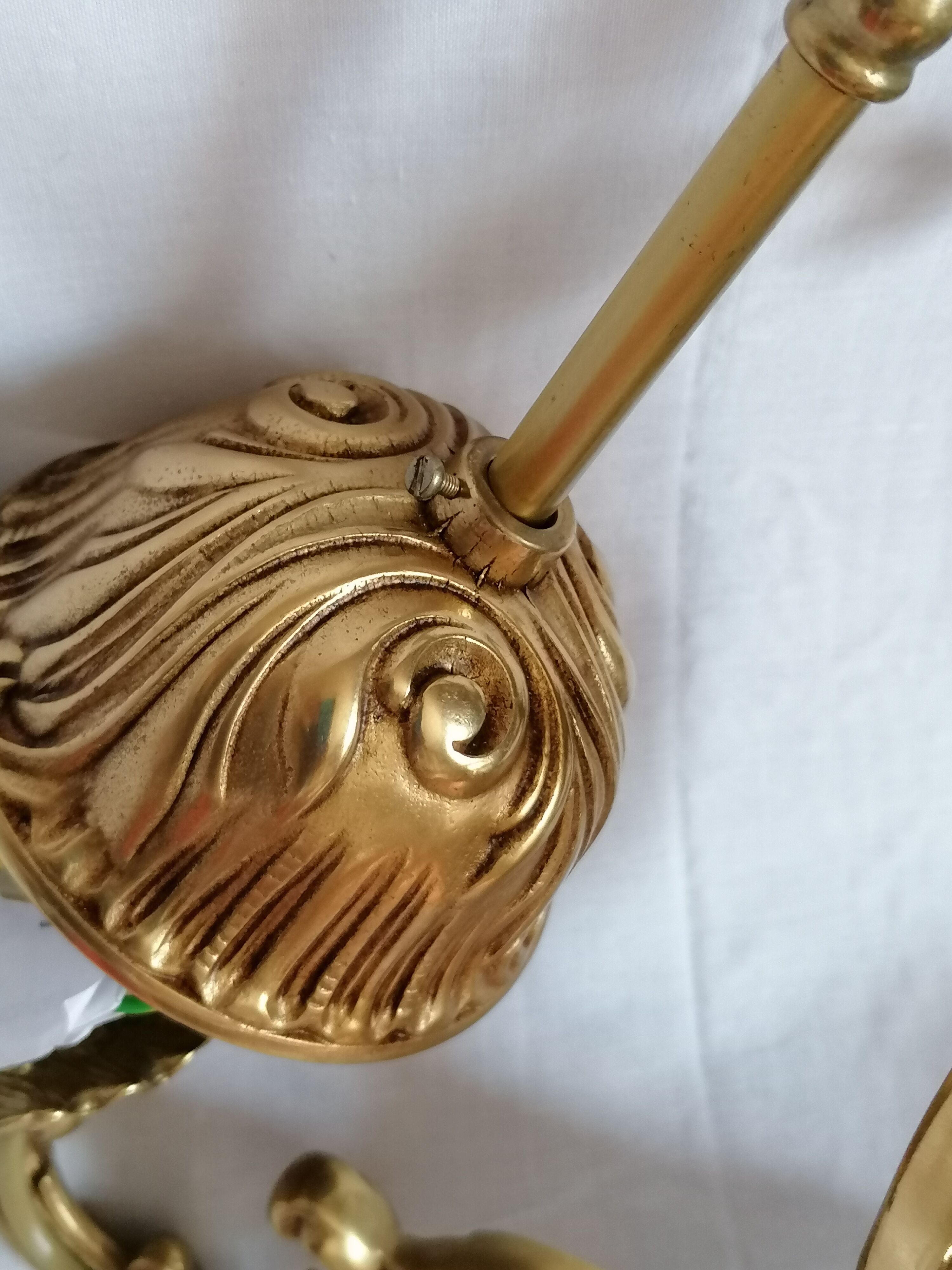 Bronze chandelier 3 lights