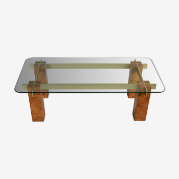 Coffee table, model "last century", Italy circa 1970