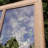 Glazed frame 70x83cm for partition