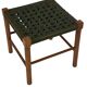 Vintage Stool Danish Papercord Rope Stool Mid Century