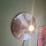 Chrome wall light