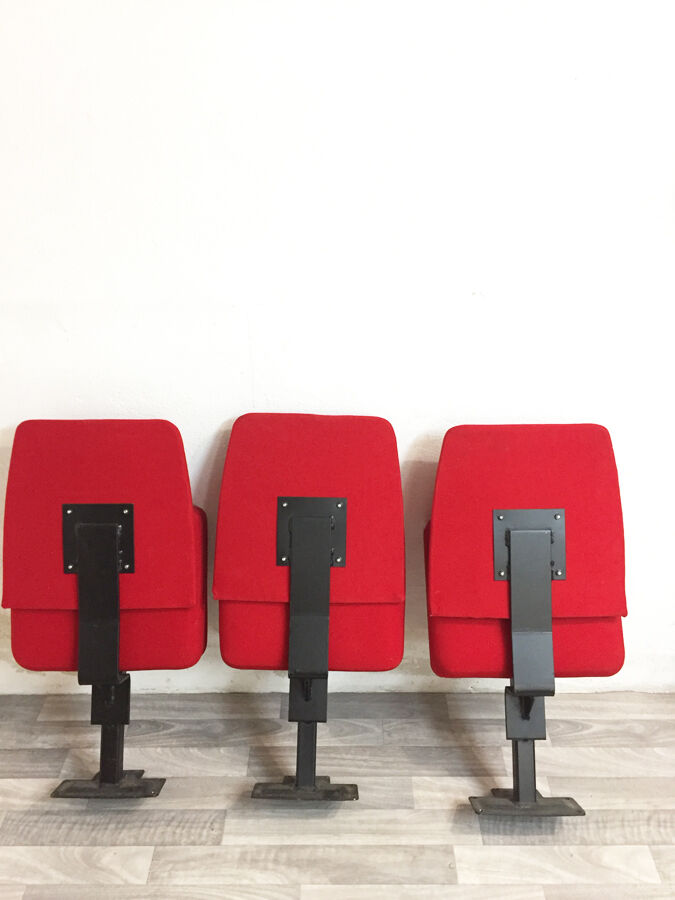 Red cinema seats