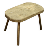 Brutalist Chestnut Table