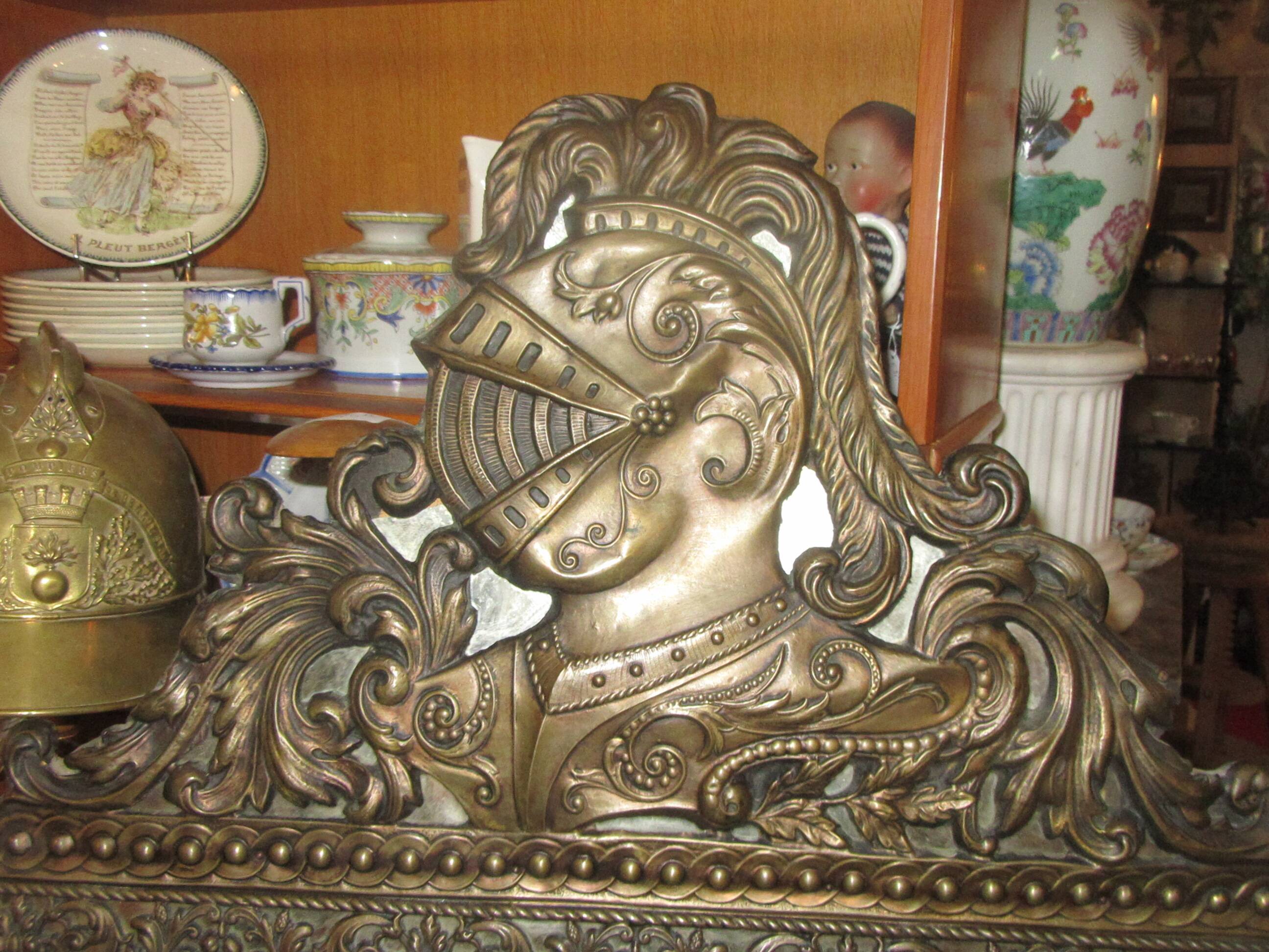 Napoleon III mirror medieval style