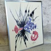 Print, watercolor on Gibor paper