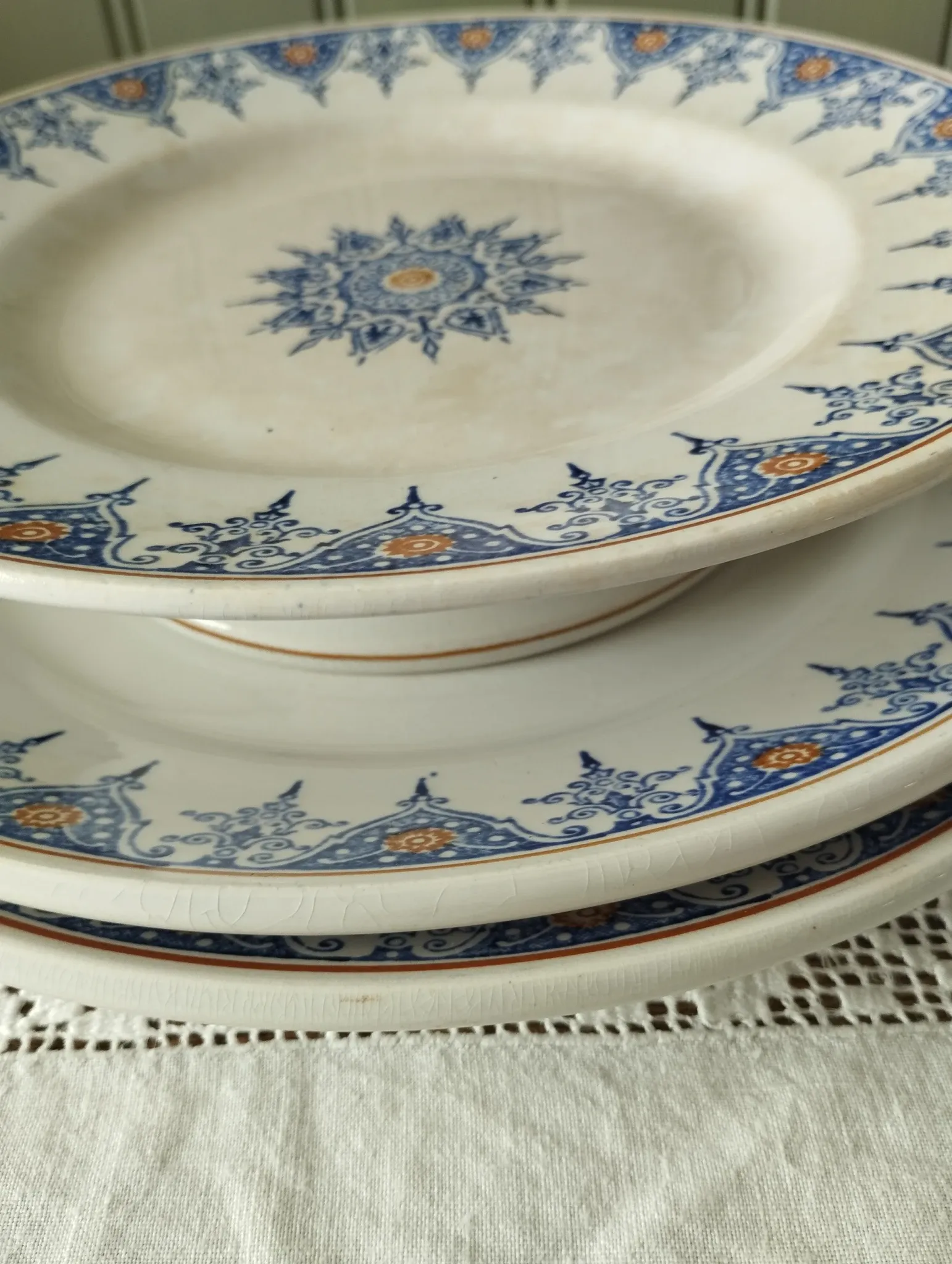Lot de 3 plats Saint-Amand « 6014 »