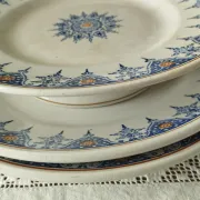 Lot de 3 plats Saint-Amand « 6014 »