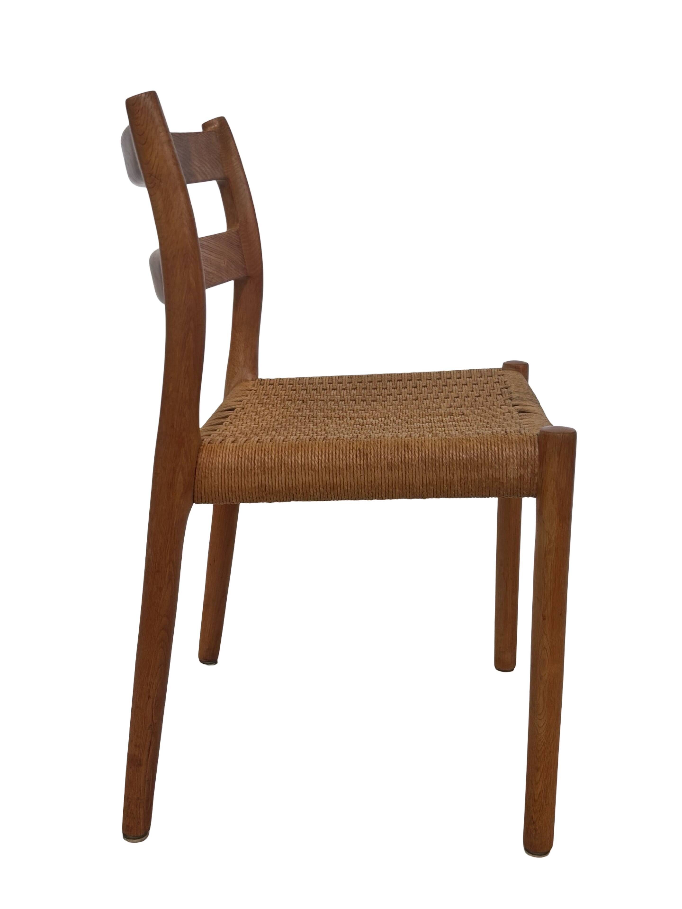 Mid Century Niels O Moller Chair model 84 Danish Design