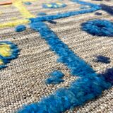 Multicolored Berber carpet