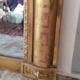 Gilded wood mirror