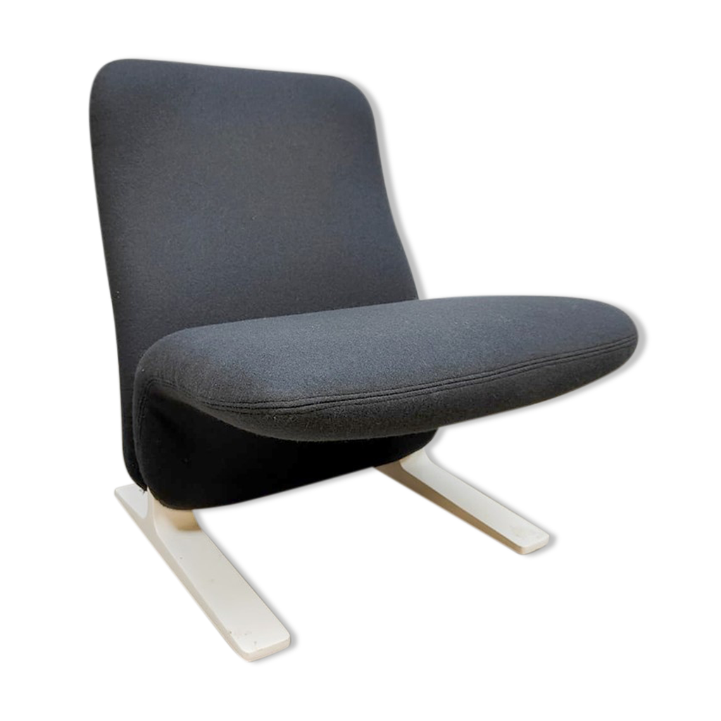 Vintage Dutch design Concorde lounge chair Pierre Paulin Artifort F780 ...