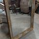 Napoleon III period mirror in wood and gilded and painted stucco, 106x83 cm