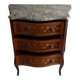 Marble inlaid commode