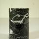 Pot - vase in black marble 10 cm