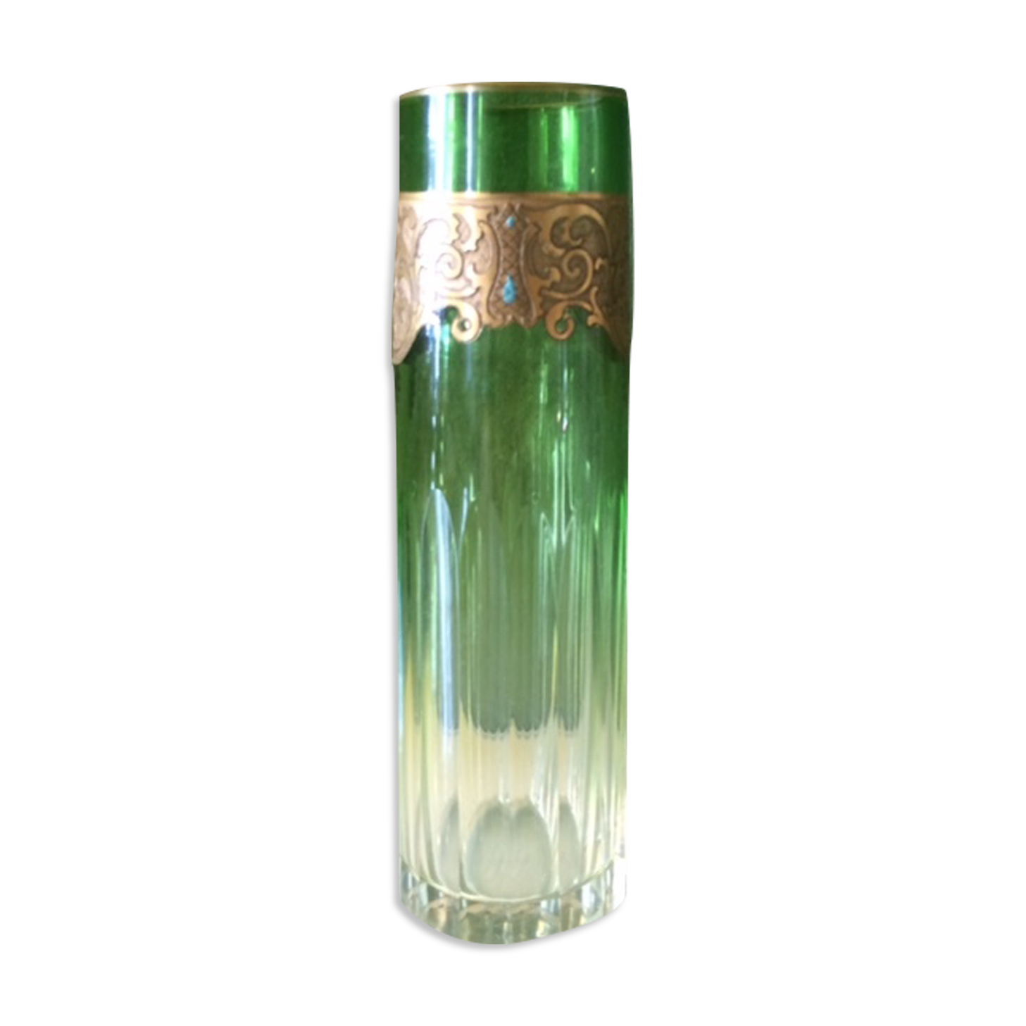 Moser art nouveau vase