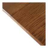 Extendable oak table