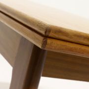 Table à manger design danois en teck extensible des années 1960
