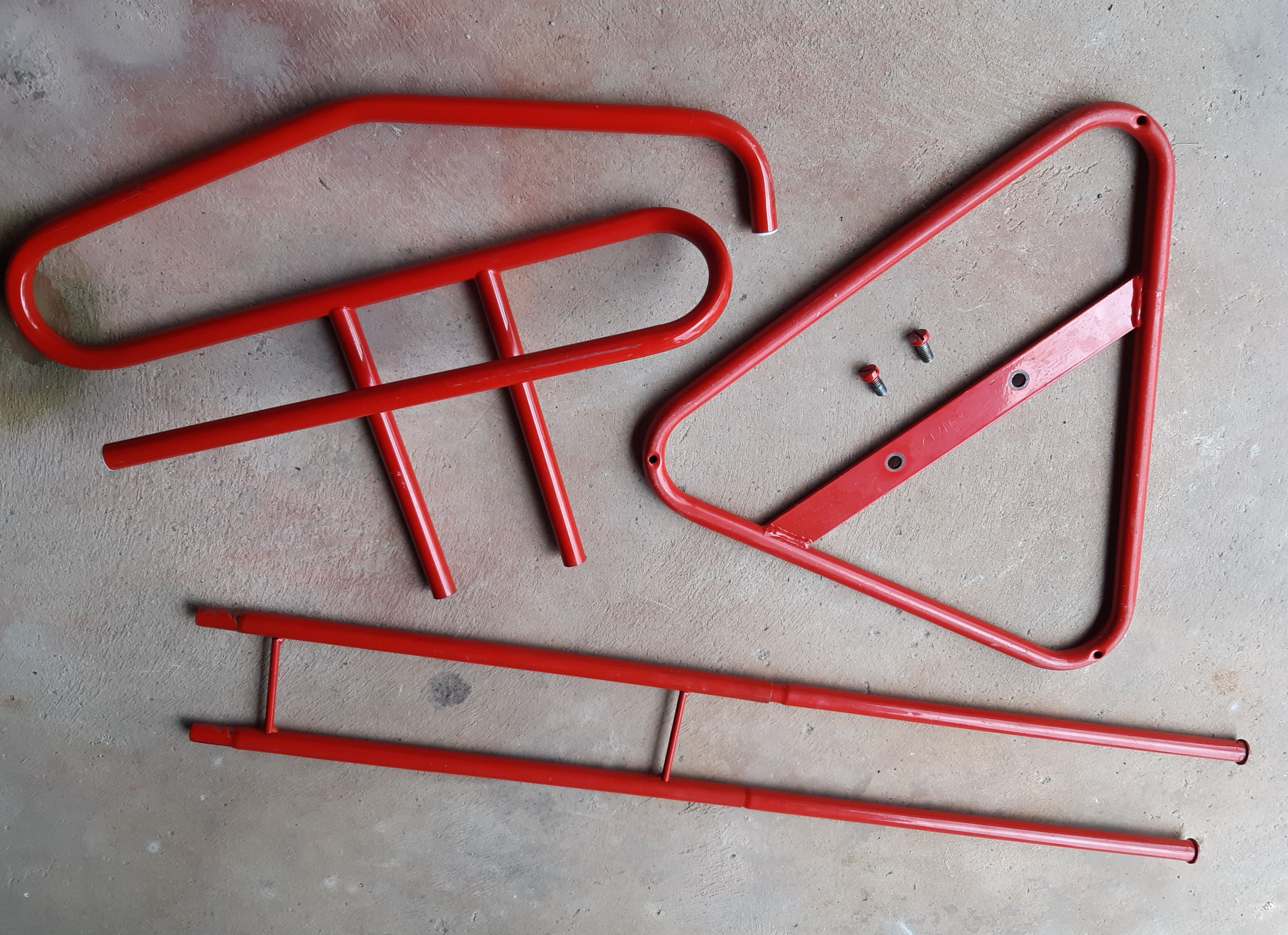 Valet, metal tubing, 80s