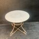 Table de jardin en métal
