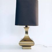 Hollywood Regency Style Brass Table Lamp, 1970s