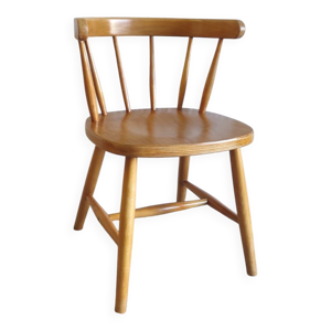 chaise à barreaux style - bois massif