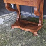 Walnut console