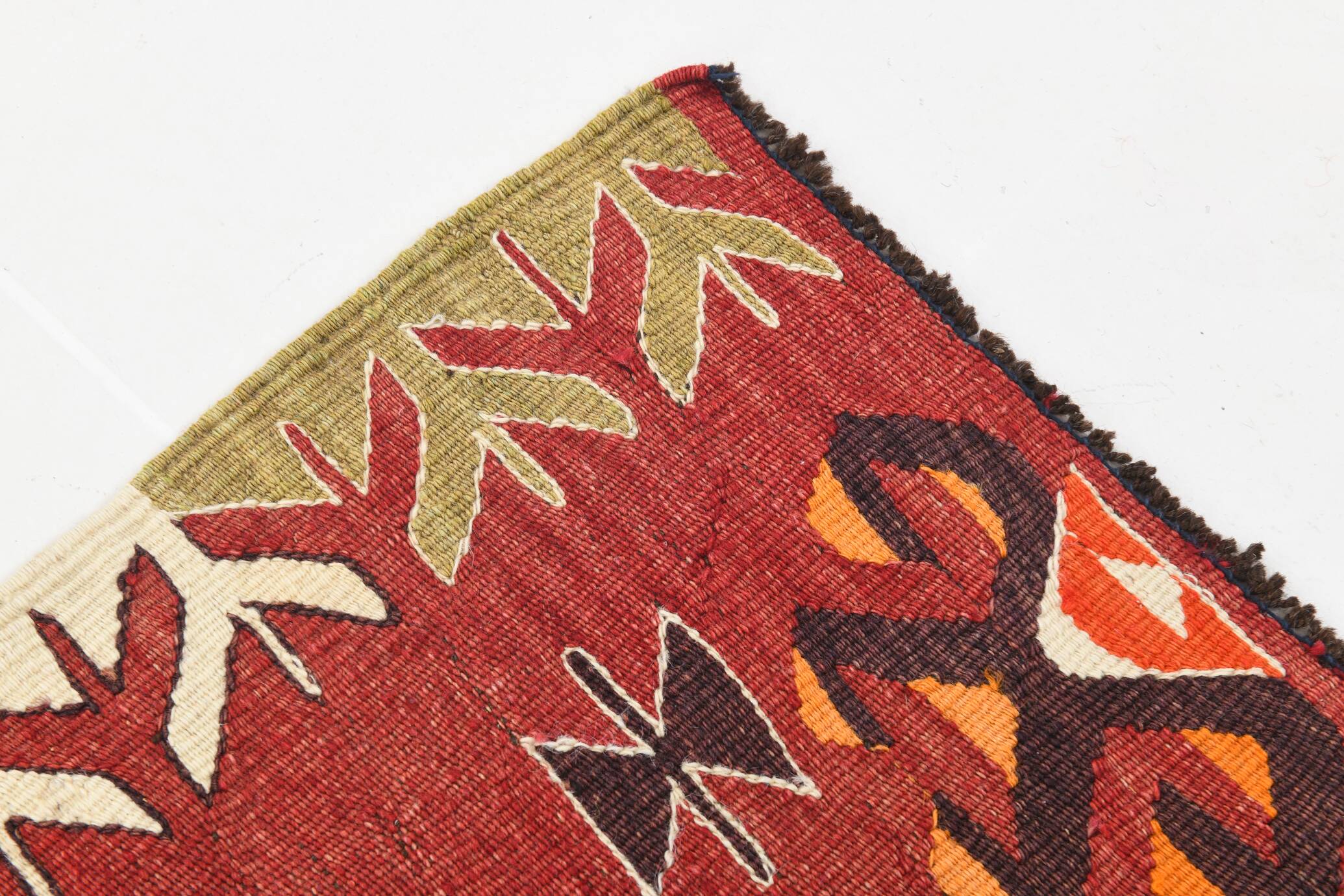 170x238Cm Anatolian Kilim Rug, 6x8 Handmade Wool Rug