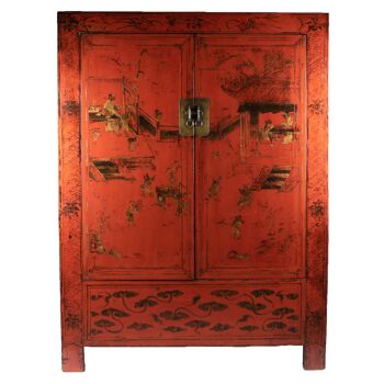 Painted Chinese cabinet