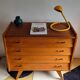 Vintage commode with tapered legs