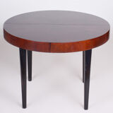 Extendable Art Deco Dining Table Designed by Jindřich Halabala, UP Závody, 1940s