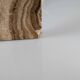 Travertine Marble and Chrome Table Lamp, 1960s