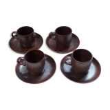 4 cups and saucers
