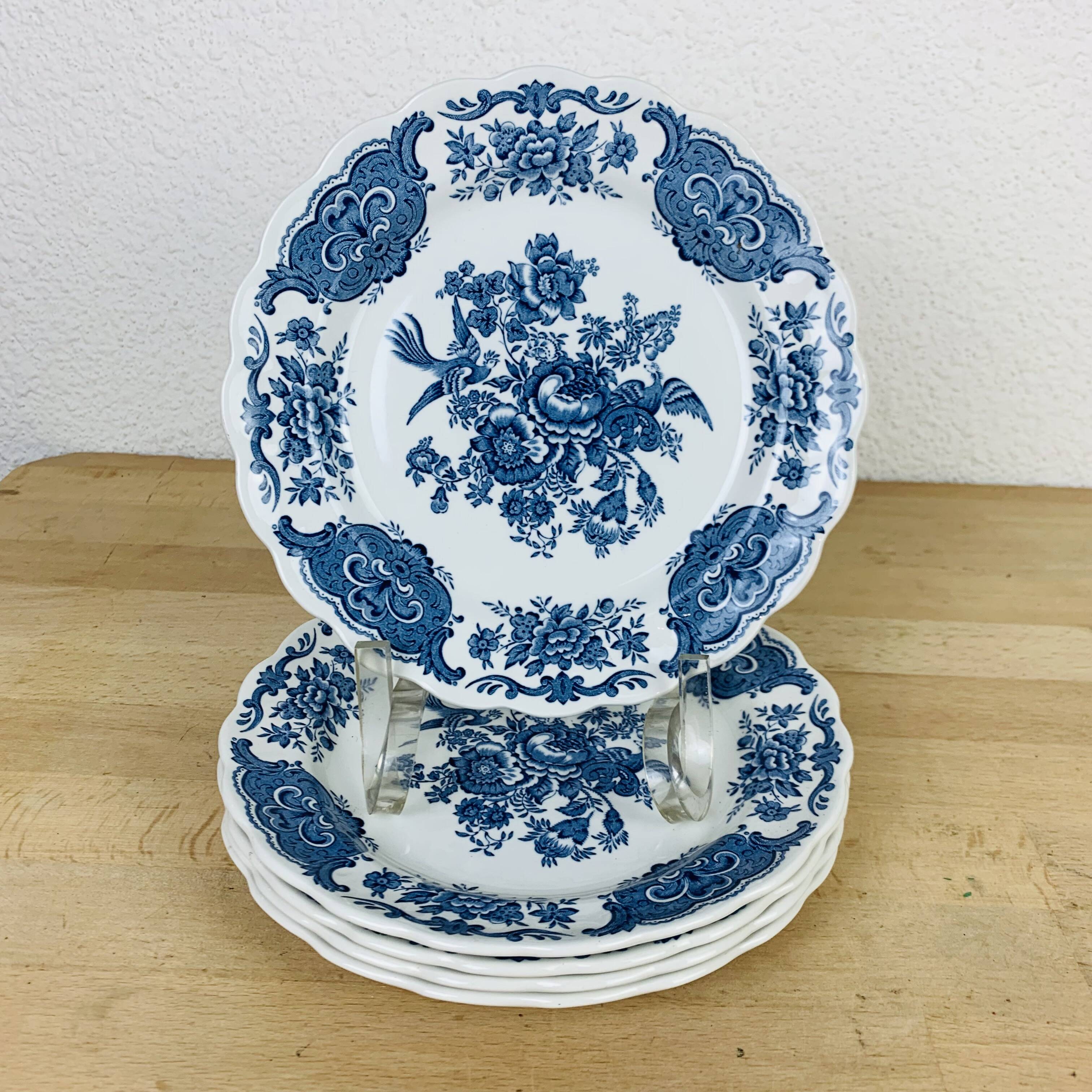 5 Windsor Ridgway Staffordshire dessert plates