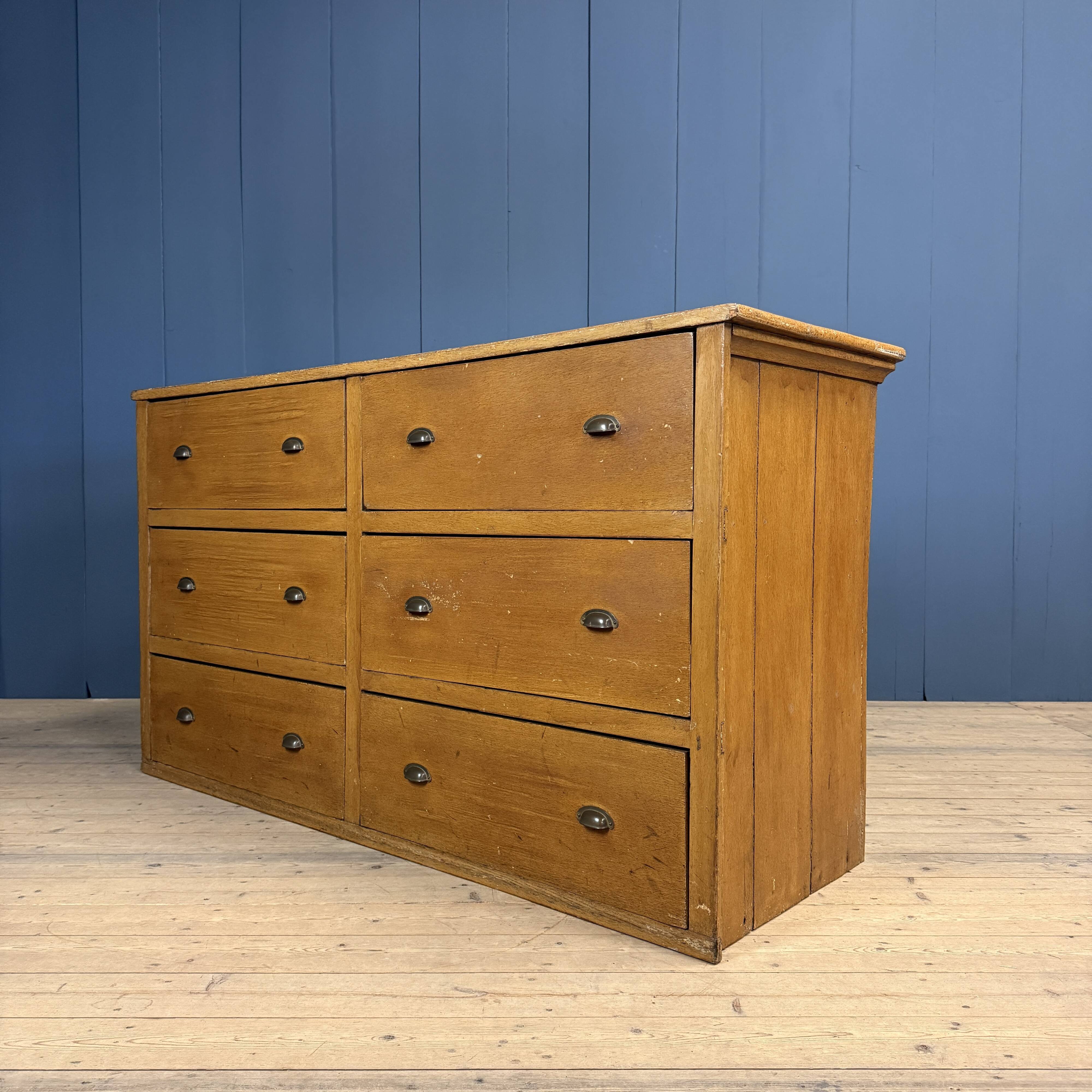 Antique painted Dutch counter