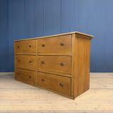 Antique painted Dutch counter