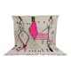 Handmade wool Berber rug 266 x 242 cm