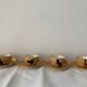 4 coffee cups and 4 sub cups zoomorphic ceramic animals Grandjean Jourdan Vallauris 1950