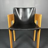 set 6 Modernist dining chairs by Arnold Merckx for Arco, Dutch design 1980s