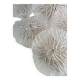 Contemporary Floreal Murano Glass Flush Mount by Simoeng