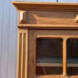 Parisian window display in raw wood
