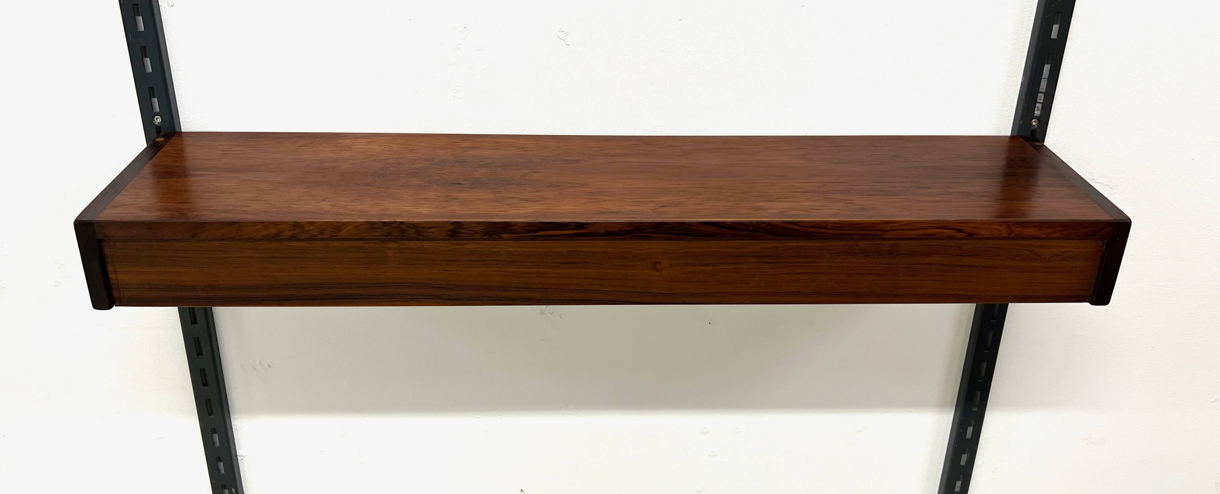 Rosewood Light Unit by Kai Kristiansen for Modular FM System