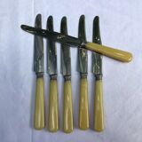 Set of 6 knives in their box