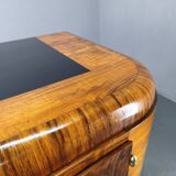 Art Deco Walnut Sideboard, Czechoslovakia, 1930s