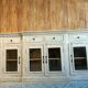 Buffet / display cabinet style industrial/colonial solid mango wood