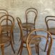 Set of Thonet chairs with caning