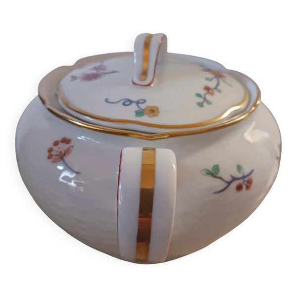 Sucrier en porcelaine Théodore Haviland Paris .