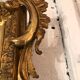 Miroir doré Louis XVl
