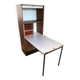 1970s teak veneered secretary