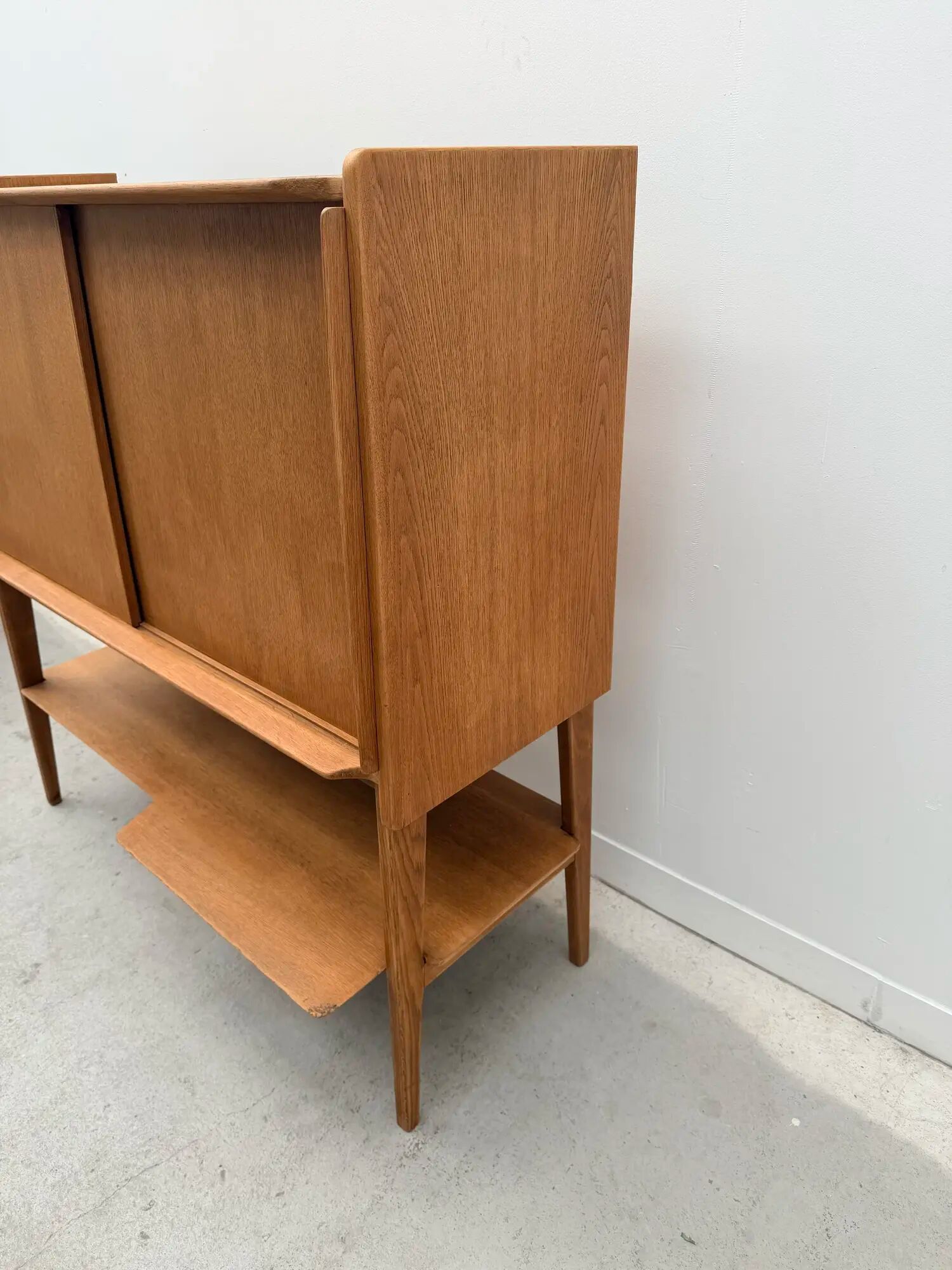 Roger Landault buffet for ABC in oak, France 1950