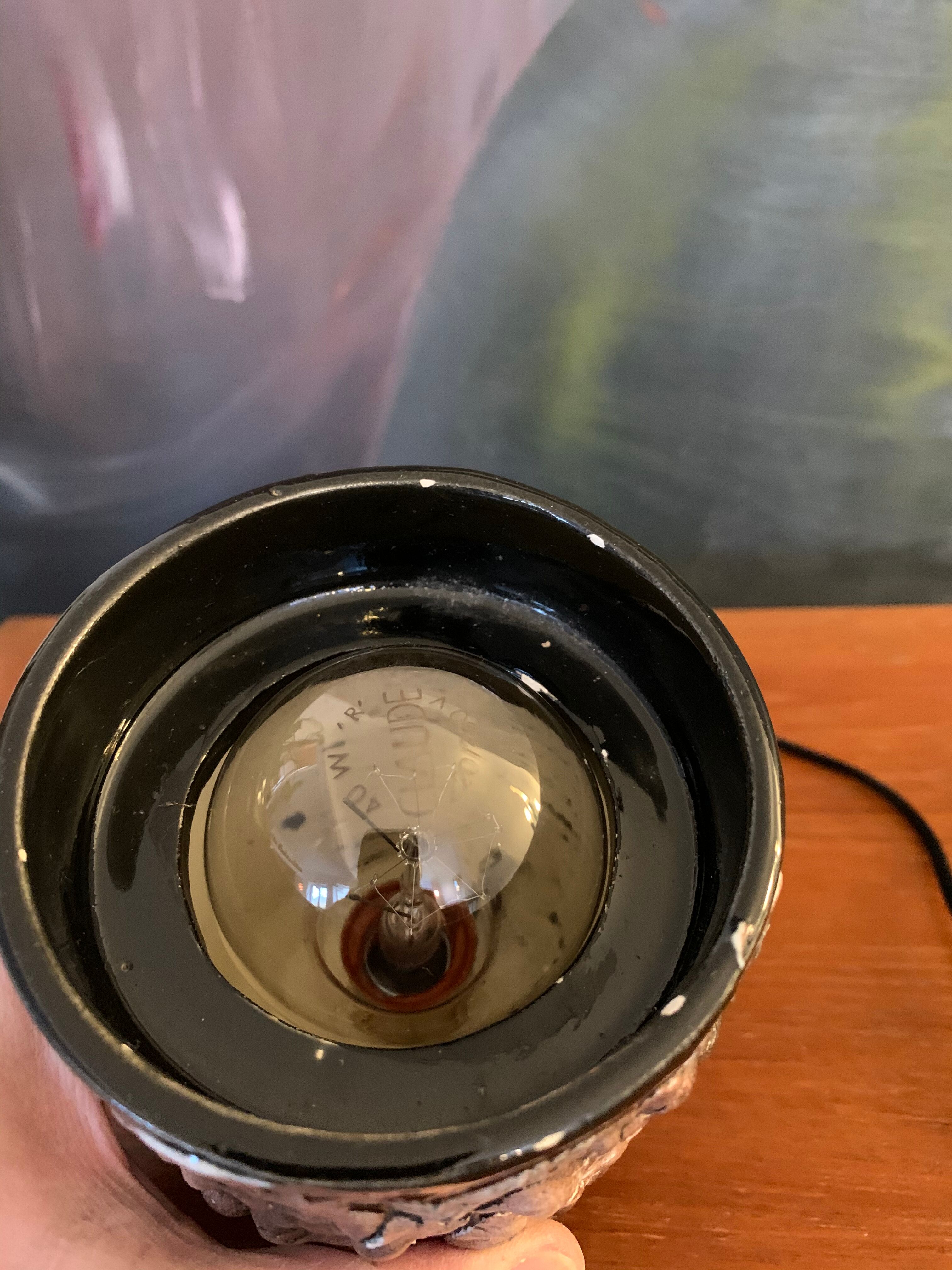 Vintage ceramic lamp 50-60s